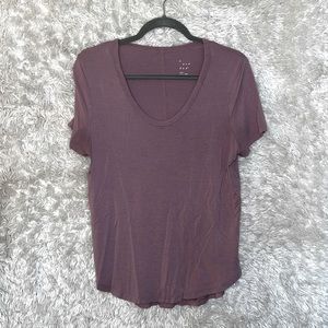 A NEW DAY Curved Hem Tee